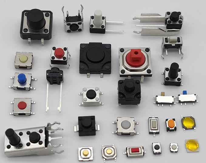 各种轻触开关款式